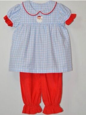 Kids Blue and Red Matching Set